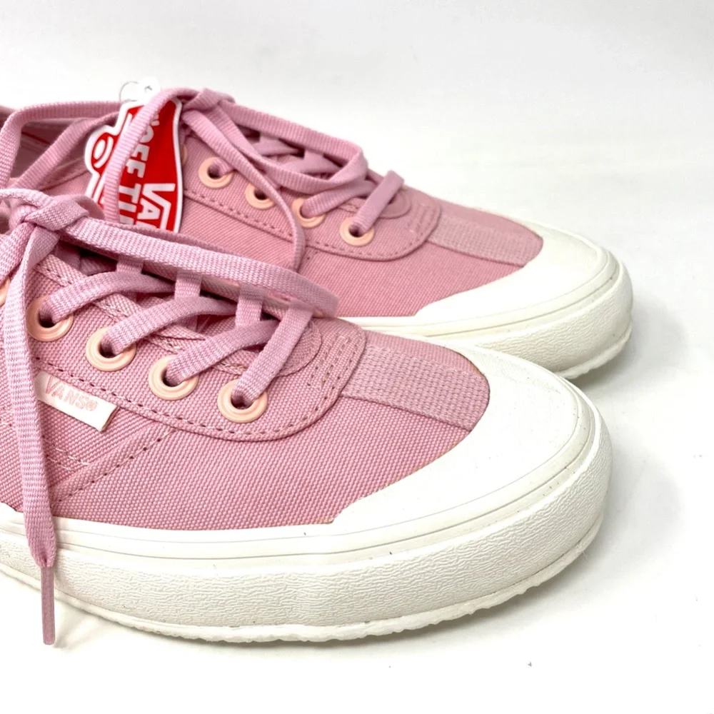 💖MEGA SALE💖VANS Evader Powder Pink Women's Low Top Canvas  Skate  VN0A3WLWTKT - Picture 6 of 8